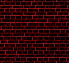 a red brick wall that is very dark