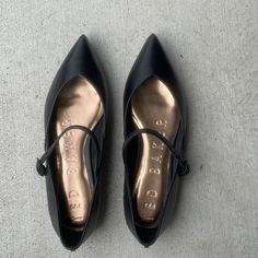 Ted Baker Flats. Black. New Black Wedding Shoes Flats, Black Wedding Shoes, Floral Ballet Flats, Ted Baker Shoes, Black Patent Leather Loafers, Pointed Flats Shoes, Patent Leather Oxfords, Glitter Flats, Suede Oxfords