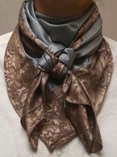 Western Scarf, Scarf Wearing Styles, Wearing A Scarf, Cowboy Images