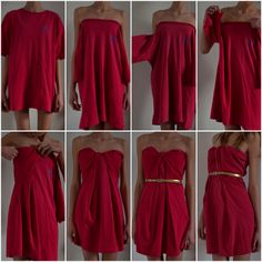 Make your own dress with a simple t-shirt! It's cute and very simple❤️ Diy Formal Dress, Mauritius Outfits, Make Dress Longer, Tshirt Hacks, Make T Shirts, Dress Upcycle, Robe Diy, Make Dress, Magic Skirt