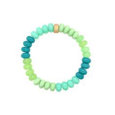 Our Zoey Ombre Candy Beaded Bracelet is a rainbow of joy for your wrist! Sweeten up your style with a playful blend of candy-colored beads. It's a delicious burst of fun that adds a pop of vibrant charm to any outfit. Wear it and let the colors of happiness dance on your wrist! Size: 6.5" Stretch Alessandra Ambrosio, Vanessa Hudgens, Jessica Alba, Blue Bracelet, Perfect Gift For Her, A Rainbow, Handmade With Love, Gold Vermeil, Beaded Bracelet