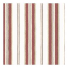 a red and white striped wallpaper with vertical stripes on the bottom half of it