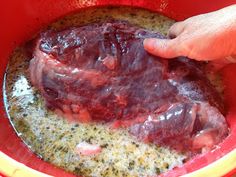 Bear Meat Recipe, Roast In Crock Pot, Bear Recipes, Meat Marinade, Crock Pot Recipe, Wild Game Recipes, How To Cook Fish, Fish And Meat, Wild Game