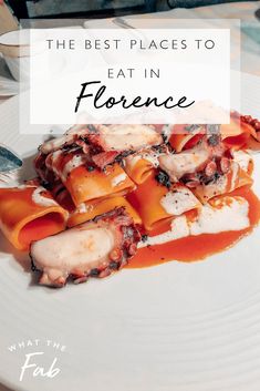 the best places to eat in france with text overlay that reads, what the fab