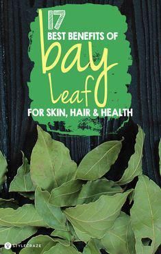 Bay leaf benefits are not just limited to its rich aromatic flavor. Its nutrition-rich profile offers many benefits. Here are the top 8 benefits of bay leaf. Natural Antibiotics, Glow Skin, Bay Leaf, Health Nutrition, Bay Leaves, Natural Home Remedies, Health Matters