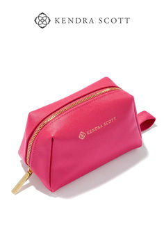 Stash all your dainty essentials while on the go in the Small Cosmetic Zip Case in Hot Pink. A small pouch with a zipper closure, this travel necessity keeps your everyday essentials organized and protected. Plus, its dainty size makes it easy to store it in any purse, backpack, or duffel. Trendy Travel Cosmetic Bag With Zipper Closure, Pink Everyday Travel Pouch, Trendy Travel Cosmetic Bag With Zipper Pocket, Versatile Pink Bag With Zipper Pouch, Versatile Pink Cosmetic Bag With Zipper Closure, Travel Cosmetic Bag With Zipper Closure, Pink Zipper Pouch Travel Accessories For Daily Use, Versatile Cosmetic Bag With Zipper Closure For Personal Use, Pink Rectangular Travel Accessories With Zipper Closure