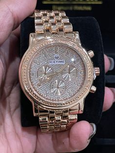 This beautiful luxurious diamond watch is no less than a walk on the red carpet. Turn heads with this stylish iced out diamond watch for that lady who likes to stand out in a crowd All diamonds are 100% natural Not cz Not moissanite Not lab made Not simulated Comes w certificate of authenticity card Free gift box Free jewelry cloth to clean jewelry Diamond and Custom items are not eligible for returns This is a very lovely watch to give as a gift to your boss or friend or loved one. It’s so beau Luxury Diamond Watch With Manual Winding As Gift, Luxury Diamond Watch With Brilliant Cut For Wedding, Luxury Diamond Watch With Diamond Accents For Anniversary, Clean Jewelry, Diamond Watches For Men, Fancy Words, Diamond Ice, Luxury Timepieces, Watch For Men