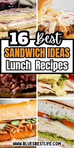 A collection of sandwich recipes. Assorted Sandwiches, High Tea Sandwiches, Lush Desserts, Food Bites, Tea Sandwich, Easy Sandwich, Best Sandwich Recipes, Ideas For Dinner, Panini Recipes