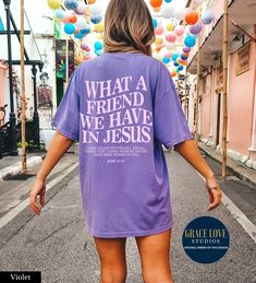 "Jesus Loves You Comfort Colors Christian Shirt 👉 QUICK FACTS 👈 Unisex Garment-Dyed T-shirt Comfort Colors® 1717 100% ring-spun cotton. Sizing is true to size RELAXED FIT - Size up 1-2 sizes for oversized look 👉HOW TO ORDER:👈 1. Please, Check and Review all Photos. 2. Select Your Size and Color from drop down menus. 3. Choose Your Quantity as much as you want. 4. Click \"Add To Cart\". For multiple items go back to the listing and repeat the steps. 👉Sizing Chart 👈 Use the sizing chart to understand the measurement of our Hoodies. 👉Care Instructions 👈 Machine wash: cold (max 30C or 90F); Do not bleach; Tumble dry: low heat; Iron, steam or dry: low heat; Do not dryclean. 👉Returns👈 All items are made-to-order. Because of the nature of these items, unless they arrive damaged or defec Scripture Shirt, Jesus Is King, Love Like Jesus, Christian Tees