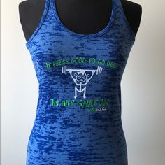 Next Level Racerback Burnout Tank. 65% Polyester, 35% Cotton. Fits True To Size. Next Level, Feel Good, Blue Green, Womens Tops, Top Outfits, Tank Tops, Women Shopping, Blue, Color