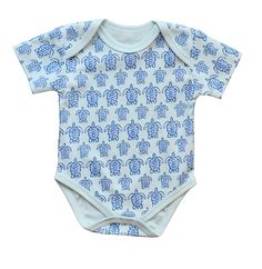 Blue Sea Turtle Short Sleeve Onesie Turtle Onesie, Shower Baskets, Blue Sea Turtle, Boy Accessories, Buy Buy, Buy Buy Baby, Boys Clothes, Mini Boden, Swim Dress