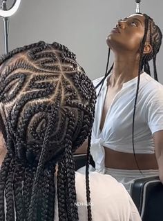 Cornrow Hairstyle, Big Box Braids Hairstyles, Goddess Braids Hairstyles, Hair Scarf Styles, Cute Box Braids Hairstyles, Hair Braid Videos, Trendy Hairstyle, Protective Hairstyles Braids