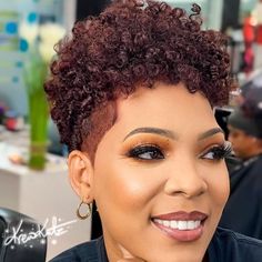 40 Tapered Haircut for Beautiful Black Women - 2024 Edition - Coils and Glory Natural Tapered Cut, Short Natural Curls, Natural Hair Woman, Hype Hair