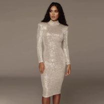 KoKo Fashion on Storenvy Outfits New Year, Midi Dress Elegant, Dress Elegant Long, Sequin Midi Dress, Long Sleeve Sequin, Long Sleeve Bodycon, Long Sleeve Midi, Long Sleeve Midi Dress, Club Dresses