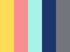 an image of a colorful background with the colors of blue, yellow and pink on it