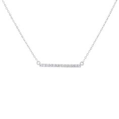 Simple, yet stunning this straight bar pendant highlights 0.13 carats of round brilliant cut diamonds. Diamonds Direct, Diamond Bar, Bar Pendant, Round Brilliant Cut Diamond, Brilliant Cut Diamond, Round Brilliant, Diamond Cuts, Highlights, Diamonds