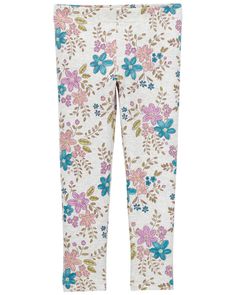 Designed with an easy on waistband and lots of stretch, these floral printed leggings are perfect for your colorful girl. Toddler Girls Leggings, Holiday Pjs, Floral Leggings, Stretch Leggings, Girls Leggings, Toddler Girl Outfits, Shop Clothing, Holiday Fashion, Printed Leggings