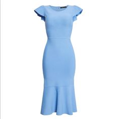 Very Classy And Elegant Bcbg Dress. Brand New With Tags. Xs. Any Questions In The Comment Section. Chic Light Blue Fitted Bodycon Dress, Light Blue Fitted Knee-length Bodycon Dress, Fitted Light Blue Bodycon Dress, Knee-length, Fitted Light Blue Knee-length Bodycon Dress, Light Blue Fitted Midi Dress For Evening, Fitted Light Blue Sheath Midi Dress, Elegant Blue Fitted Midi Dress, Formal Light Blue Fitted Bodycon Dress, Light Blue Fitted Sheath Dress