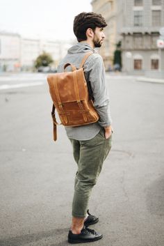 Step into sophistication with our collection of meticulously crafted leather laptop backpacks. Each piece is a testament to timeless style and functionality, designed for the modern man seeking both elegance and practicality. Indulge in the luxurious feel of genuine leather that adorns these backpacks. Handmade with precision and care, our selection boasts unparalleled quality and durability, ensuring your investment lasts a lifetime. Designed to accommodate your modern lifestyle, these backpack Customized Laptop, Backpack For Laptop, Office Backpack, Hipster Backpack, Backpack College, Yellow Backpack, Handmade Leather Backpack, Leather Backpack For Men, Mens Backpack Travel