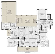 the first floor plan for this house