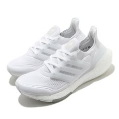 Hello this listing is for a new in the box with tags 100% Authentic women's Cloud White/Cloud White/Grey Three #FY0403 Adidas Ultraboost 21 W U.S. size 10 running/course shoes as pictured. This item is in hand packed and ready to ship. Shipping is $FREE USPS Priority Mail in the U.S.  ONLY for this item with tracking.Payment is appreciated within 3 days after auction closes.If you are outside the U.S. and bid on this item you will be responsible for customs fees and shipping will be much more we Adidas Running Shoes With Boost Midsole And White Sole, Adidas Sneakers With Boost Midsole For Marathon, Adidas Running Shoes With Boost Midsole For Marathon, White Adidas Sneakers For Marathon, Adidas Ultraboost, Women Running, White Cloud, Casual Shoe, Adidas Running