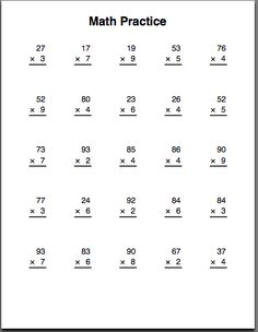 the printable math practice sheet for students to learn how to solve numbers in addition