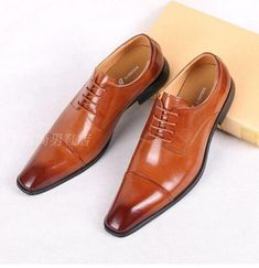 ad eBay - Find many great new & used options and get the best deals for Mens Real Leather Dress Formal Business Wedding Oxfords Casual Pointy Toe Shoes at the best online prices at eBay! Free shipping for many products! Brown Closed Toe Leather Shoes For Wedding, Brown Round Toe Dress Shoes For Wedding, Elegant Brown Oxfords For Wedding, Brown Pointed Toe Leather Shoes For Wedding, Brown Almond Toe Leather Shoes For Wedding, Brown Almond Toe Oxfords For Wedding, Brown Fitted Oxfords For Wedding, Brown Plain Toe Dress Shoes For Wedding, Men's Dress Shoes