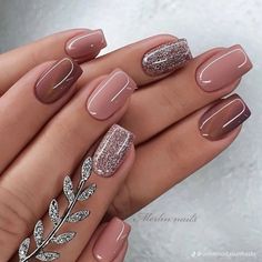 French Tip Nail Designs, Fall Gel Nails, Simple Gel Nails, Work Nails, Nail Swag, Neutral Nails