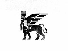 Ancient Iraqi Art, Mesopotamian Tattoo, Zoroastrian Tattoo, Lamassu Tattoo, Tattoo Iranian, Assyrian Tattoo, Persian Tattoo Iran, Ancient Art Tattoo