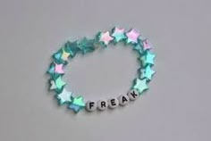 Image result for iridescent word Beaded Bracelets Funny, Rave Bracelets, Pulseras Kandi, Diy Kandi Bracelets, Pony Bead Bracelets, Diy Kandi, Kandi Kid, Kandi Patterns, Kandi Bracelets