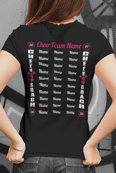 Cheer Team Shirts, Team Mom Shirt, Cheer Coach Shirts, Cheerleading Coach, Football Team Gifts, Cheerleading Coaching, Dance Coach, Cheerleading Shirts, Cheerleading Team