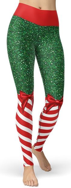 Candy Stripe Christmas Yoga Leggings. Add a Holiday Twist to Your Winter Wardrobe & Get Ready for Christmas. Snap up a pair of these chic Candy Stripe Christmas Yoga Pants, you are sure to stand out this season.These festive yoga leggings are great for a holiday workout, run, yoga, the annual Christmas party or Santacon bar hopping with your friends. Our Candy Stripe Christmas Yoga leggings go with everything in your closet. Be in style this winter with stretch pants that are made for holiday fe Christmas Leggings Outfit, Christmas Snap, Christmas Yoga, Leggings Outfit Winter, Christmas Workout, Leggings Outfit Casual, Holiday Workout, Sportswear Outfits, Bar Hopping