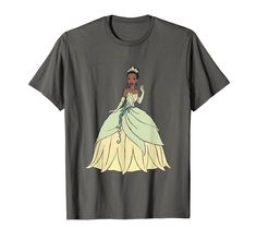 PRICES MAY VARY. Official Disney Merchandise Disney Princess Tiana Graphic Tee Shirt for Men, Women, Boys, and Girls Lightweight, Classic fit, Double-needle sleeve and bottom hem Disney Princess Tiana, Frog Shirt, Stitch Collection, Princess And The Frog, Princess Tiana, Novelty Clothing, The Princess And The Frog, Disney Merchandise, Mens Long Sleeve Tee