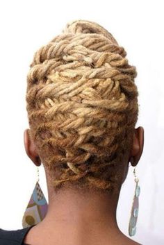 ♡ Natty Dreads, Locs Styles, Hair Locs, Loc Hairstyles, Beautiful Locs, Dreadlock Styles, Dreads Styles, Updo Styles