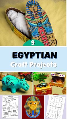 egyptian craft projects for kids to make