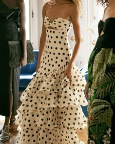 Prom Evening Dresses, Looks Pinterest, Dots Dress, Looks Party, Mode Inspiration, Evening Dresses Prom, Polka Dot Dress