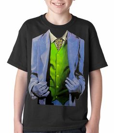 Joker Tuxedo Kids T-shirt Joker Tuxedo, Tuxedo Women, T Shirt World, Halloween Kids, Halloween Tshirts