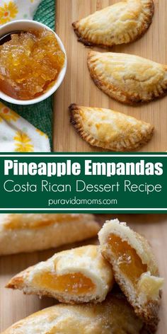 pineapple empanadas are an easy dessert recipe