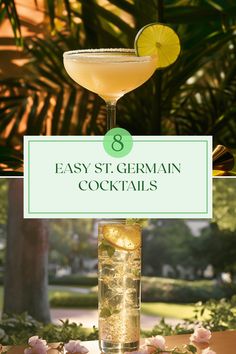 the 8 easy st germain cocktails