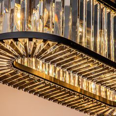 a large chandelier hanging from the ceiling