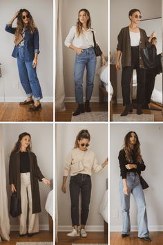 Fall Capsule Wardrobe Week One Outfits - Stitch & Salt Unisex Fall Outfits, Abercrombie Capsule Wardrobe, Fall Capsule Wardrobe Casual, Stylish Capsule Wardrobe, Mom Uniform, Capsule Wardrobe Casual, Chic Outfit Ideas, Balanced Living, Capsule Wardrobe Outfits