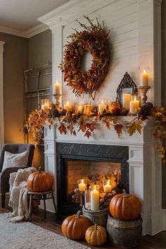 Fall Furniture , Autumn Cozy Fall ,Decor Easy Fall ,
Decor Neutral Fall ,Decor Fall ,Decor Inspiration ,Fall Decor Ideas Mantle Decor With Tv, Fall Fireplace Mantel Decor, Autumn Mantel, Ad Inspiration, Fall Mantle Decor