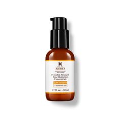 Discover the anti-aging benefits of Kiehl’s Powerful-Strength Vitamin C Serum, the best vitamin C serum for boosting radiance and reducing fine lines and wrinkles. Vitamin C For Face, Day Night Routine, Kiehls Skincare, Hawaii Packing, Best Vitamin C Serum, Holy Grail Products, Vitamin C Benefits, Best Vitamin C, Anti Aging Vitamins