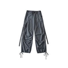 Brand: other/otherSize: S M LStyle: StreetStreets: European and AmericanColor classification: rose red, red, white, black, charcoal grayYear Season: Summer 2022Trouser length: Long pantsWomen's pants type: cargo pantsMaterial composition: Other materials Cargo Parachute Pants, Harajuku 90s, Spring Outfits For School, 2000s Clothes, Summer Trousers, Style Cargo, Ankle Length Pants, Type Of Pants, Dress Suits