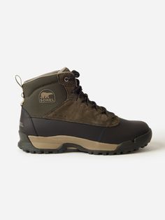 DESCRIPTION:A lightweight, insulated boot with a waterproof, PU-coated leather upper and molded rubber outsole.FEATURES:Round ToeLace-Up VampUpper: Waterproof Synthetic Leather, Suede TrimLining: FleeceFootbed: Removable Molded EVAMidsole: Molded EVAOutsole: Molded RubberInsulation: 200gSeam-Sealed Waterproof ConstructionHeel Height: 1 in.Boot Shaft Height: 4.75 in. Insulated Boots, Saint Bernard, Waterproof Boots, Synthetic Leather, Leather Upper, Boots, Lace, Leather