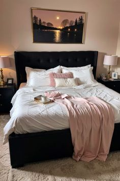 How to Transform Your Bedroom into a Cozy Retreat with Decor Cozy Womens Bedroom, Queen Size Bedroom Ideas, His And Hers Bedroom, Queen Size Bedroom, Queen Sized Bedroom, Starting Fresh, Luxury Room, Future Apartment Decor