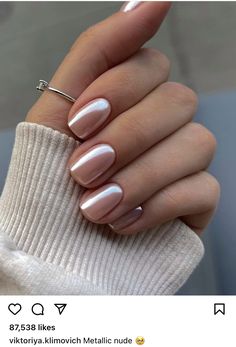 Nude Nail Designs, Casual Nails, White Nail, Classy Nails, Chic Nails, Short Acrylic Nails