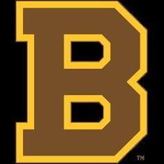 the letter b is made up of gold and black letters on a black background,