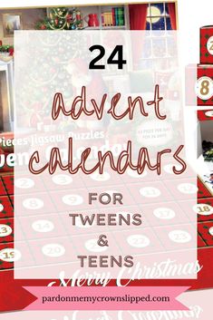 Get ready for a fantastic holiday countdown with Advent Calendars designed just for tweens and teens. Explore our article for the best gift ideas this season. 🎅🎁 #TweenHoliday #TeenAdventCalendars #GiftGuide #Christmas Best Advent Calendar For Teens, Diy Advent Calendar For Teens, Teen Boy Advent Calendar, Advent Calendar Older Kids, 2022 Advent Calendars For Boys Age 8, Avent Calendar, Advent Calendar Activities, Holiday Lip