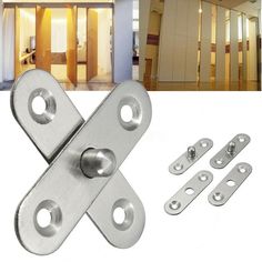 the door hinges are made from stainless steel